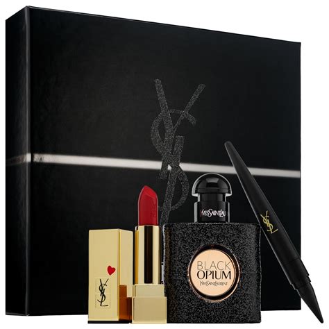 yves saint laurent black opium kopen|opium black gift set boots.